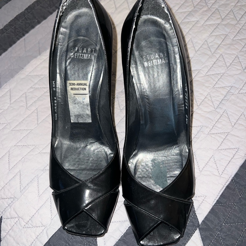 Black Stuart Weitzman Shoes